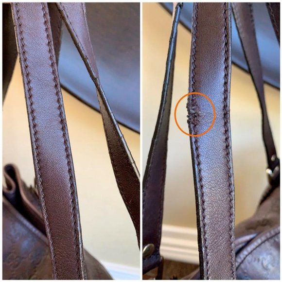 🛑SOLD🛑Authentic GUCCI Guccissima Tribeca Tote - Picture 7 of 12